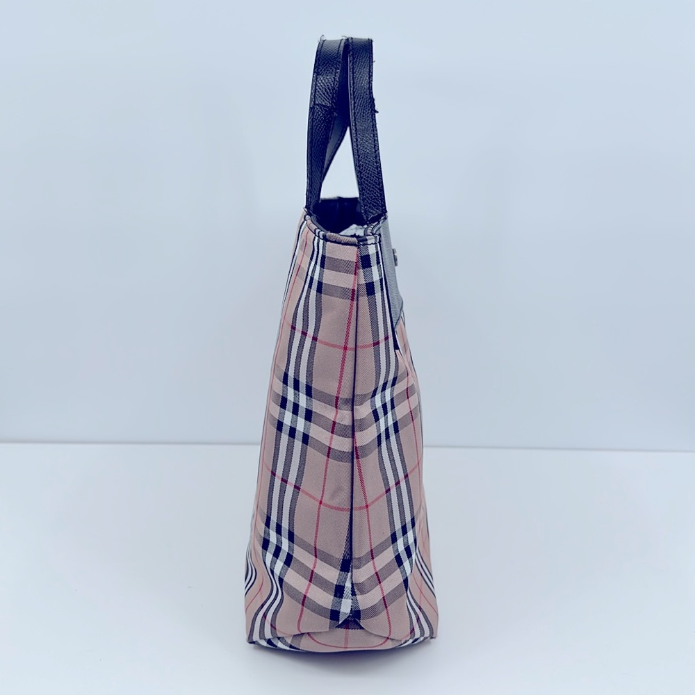 Authenticated Burberry Nova Check Tote Mini Handbag - Picture 10 of 17